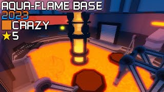 Roblox FE2 Community Maps  AquaFlame Base 2023 Crazy [upl. by Ellora579]