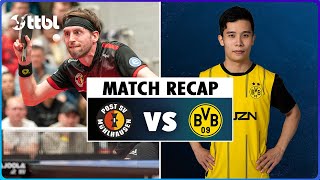 MÜHLHAUSEN vs DORTMUND Tischtennis Bundesliga Recap  2024 Matchday 2 [upl. by Ritchie]