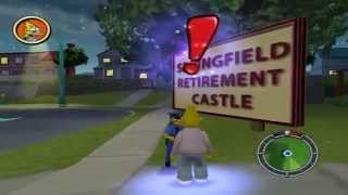 The Simpsons Hit and Run Walkthrough  Level 4  Mission 5  Wolves stole my pills HD [upl. by Aidualc]