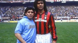 Maradona Vs Gullit 1990 Napoli x Milan [upl. by Oys954]