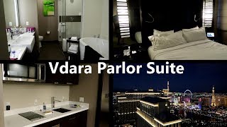 Vdara Parlor Suite Walkthrough [upl. by Wenda]