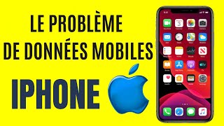 Comment régler le problème de données cellulaires sur iPhone [upl. by Rebekkah]