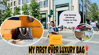 Buying and Unboxing Louis Vuitton Rivoli PM Bag  My First Luxury Bag [upl. by Olifoet]