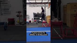 Depth Broad Jumps  A great exercise for athletes to develop power [upl. by Ettevad]