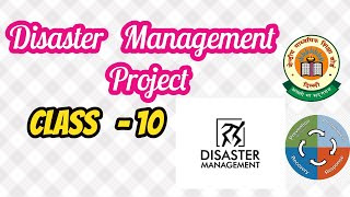 How to make a project file on disaster managment  Class 10  Disaster contingency plan  File [upl. by Atihana]