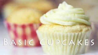 Basic Cupcake Recipe 컵케익 만들기 [upl. by Jenkel]