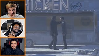 Lets Players Reaction To Hank Hugging Connor  Detroit Become Human [upl. by Piks118]