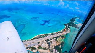 Flying to Staniel Cay Exumas Bahamas [upl. by Tryck]