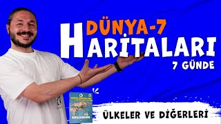 ğŸŒDÃœNYA ÃœLKELER VE DÄ°ÄERLERÄ° HARÄ°TA BÄ°LGÄ°SÄ° Ã‡ALIÅMASI ğŸ“Œ2025 KAMP7 Kodlamalarla [upl. by Mayworm325]