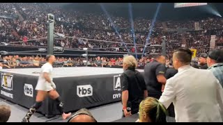 CM Punk chases MJF out of the ring after pipebomb promo  AEW Dynamite 612022 [upl. by Harewood]