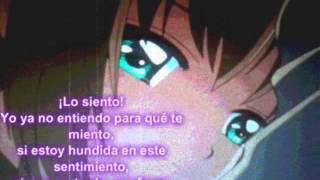 Danna Paola ft Noel Schajris quotSakura y Shaoranquot  No Es Cierto con letra [upl. by Anitniuq]