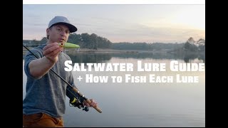 How to Fish Saltwater Lures  Inshore Fishing Tips [upl. by Klingel864]