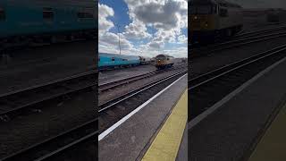 Diesel 56078 at Eastleigh Train Station Area [upl. by Auqemahs190]