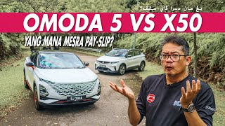 OMODA 5 vs X50  YANG MANA MESRA PAYSLIP [upl. by Niwled]