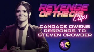 Candace Owens Responds To Steven Crowder  ROTC Clips [upl. by Nee]