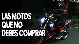 EVITA ESTAS MOTOS  MOTOS QUE NO DEBES COMPRAR [upl. by Bradeord]