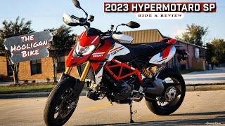 2023 Ducati Hypermotard SP  the Hooligan Bike [upl. by Fax415]