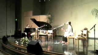 Mirabai Ceiba Live quotA Hundred Blessingsquot with piano [upl. by Oelak]