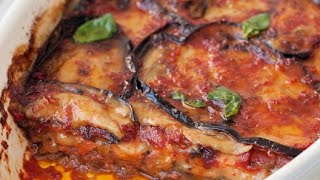 Melanzane alla Parmigiana ricetta tipica [upl. by Norrabal]