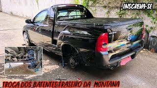 Chevrolet Montana  Troca dos batentes traseiro chevroletgmfaçavocêmesmopassoapasso [upl. by Highams]