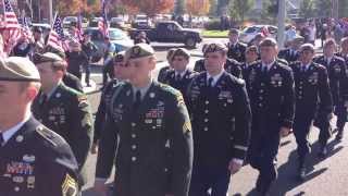 Army Rangers arrive for Cody Patterson Memorial Service [upl. by Welford140]