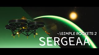 SimpleRockets 2 JUNO SYSTEM UPDATE CINEMATIC Sergeaa Quadcopter mission [upl. by Aisayt]