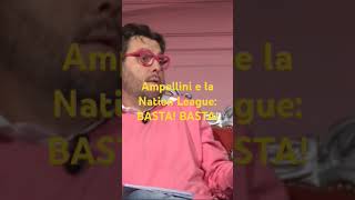 Luca Ampollini e la Nation League quotBASTA BASTAquot [upl. by Atinhoj]