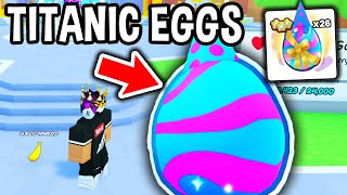 How You Can Get FREE TITANIC PETS Using These EGGS in Roblox Pet Simulator 99 [upl. by Eula]