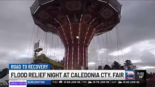 Caledonia County Fair to donate opening night proceeds to flood relief [upl. by Boland]