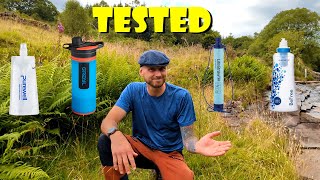 Grayl Lifestraw Katadyn Purewell Water Filters Quality Tested [upl. by Telfer]