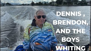 Dennis Brendon and the boys came whiting fishing in Nerang river 🎣 [upl. by Adnil708]