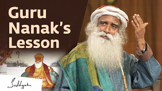 A Lesson From Guru Nanak  Sadhguru [upl. by Euqcaj]