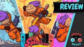 Splasher Nintendo Switch Review [upl. by Binah975]