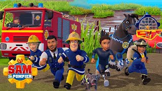 SAUVETAGES DE CAMIONS DE POMPIERS de la saison 13   Nouveaux épisodes complets de Fireman Sam [upl. by Conlan468]