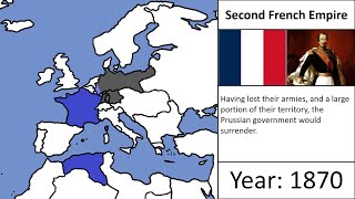 What if France won the Franco  Prussian War  Alt History [upl. by Diba481]