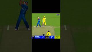 MI VS CSK LAST OVER DRAMA 🔥  HARD MODE  shorts cricket rc24 gaming mivscsk [upl. by Zadack]