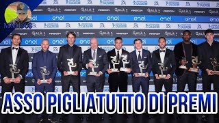 🏆🐍INTER regina DITALIA‼️CATERVA di PREMI per un GRAN GALÀ a tinte NEROAZZURRE‼️Si suona la CARICA🖤💙 [upl. by Lotsirk]