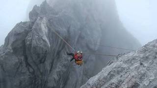 Laval StGermain on Carstensz Pyramid traverse [upl. by Reviel]