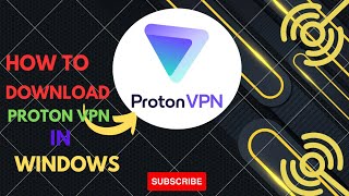 How to download proton vpn in pclaptop [upl. by Ynamrej]