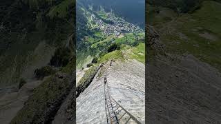 Switzerlands Most EXTREME Via Ferrata  Daubenhorn [upl. by Laetitia373]