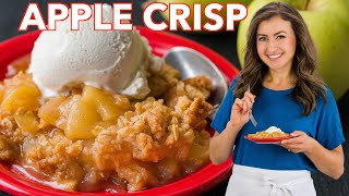 Apple Crisp Recipe  How To Make Apple Crisp [upl. by Hayilaa422]