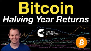 Bitcoin Halving Year Returns [upl. by Yecnahc250]