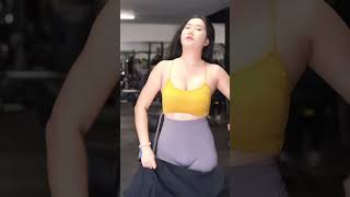 Pemanasan wanitacantik fitness gymgirl gym fitess viralvideo [upl. by Yesor]