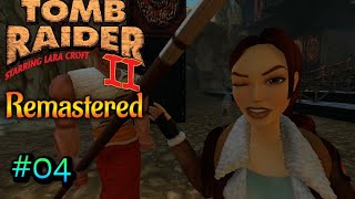 Tomb Raider II Remastered  GAMEPLAY ESPAÑOL  Avanzando por el Maria Doria [upl. by Hafinah]