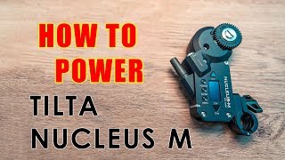 How to power Tilta Nucleus M without V mount battery [upl. by Ayanet]