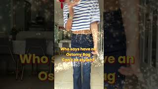 Who says having anostomybag cant be stylishostomyawareness ostomylife ostomate colostomy [upl. by Ahsiri]