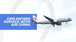 The COMAC C919 Has Entered Service With Air China [upl. by Bena]