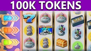 Dragon Quest 11  Casino  Collecting 100000 Tokens On First Visit [upl. by Sirovart]