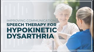 Improving Communication Speech Therapy for Hypokinetic Dysarthria [upl. by Win486]