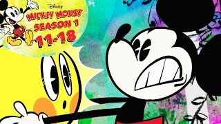 A Mickey Mouse Cartoon  Season 1 Episodes 1118  Disney Shorts [upl. by Teillo]